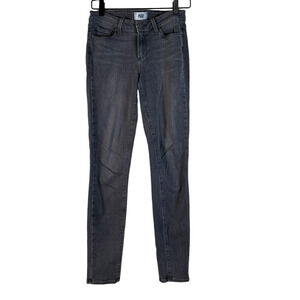 Paige Womens Jeans Verdugo Ultra Skinny Black Stretch Charcoal Wash Mid Rise 27